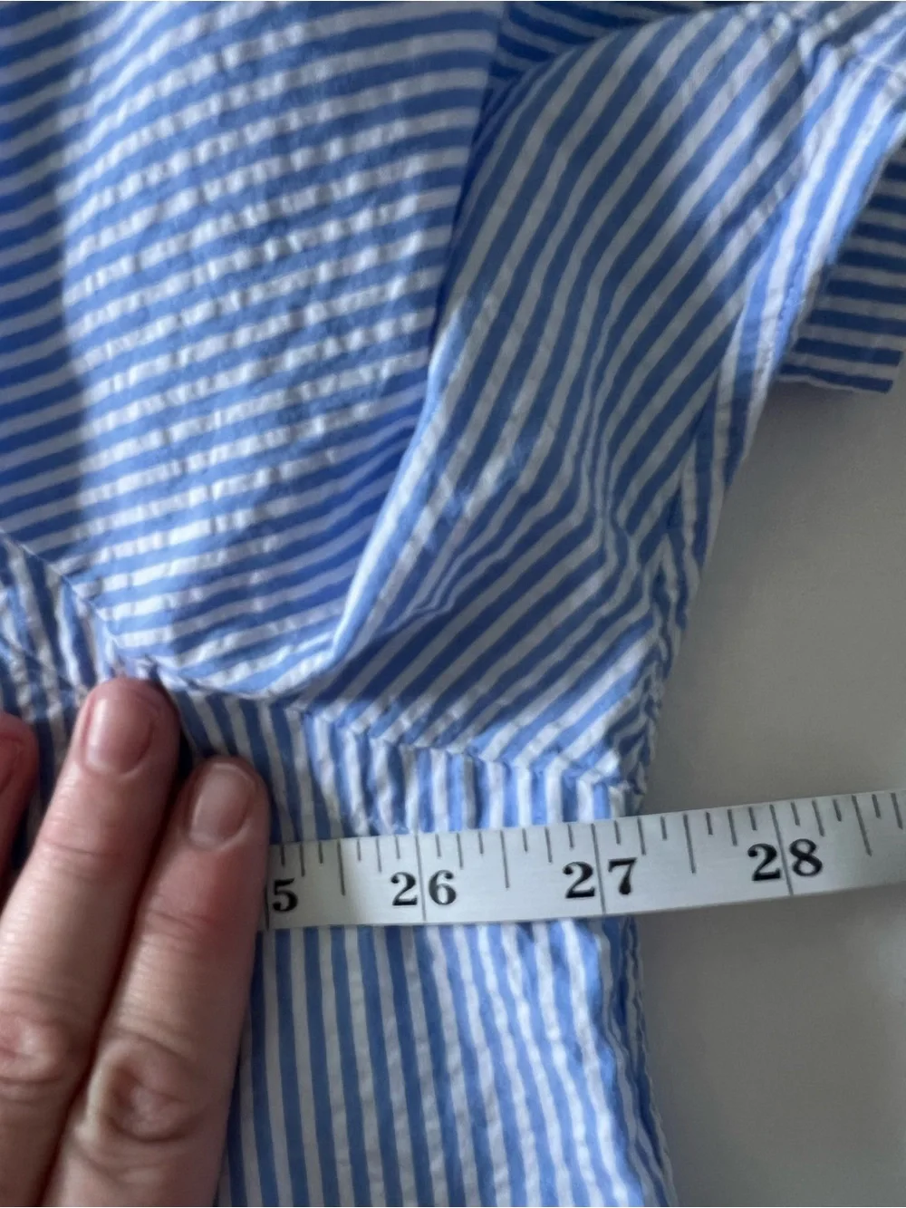 NWT Polo Ralph Lauren Men’s Seersucker Untucked Fit Short Sleeve Button Down 1XB